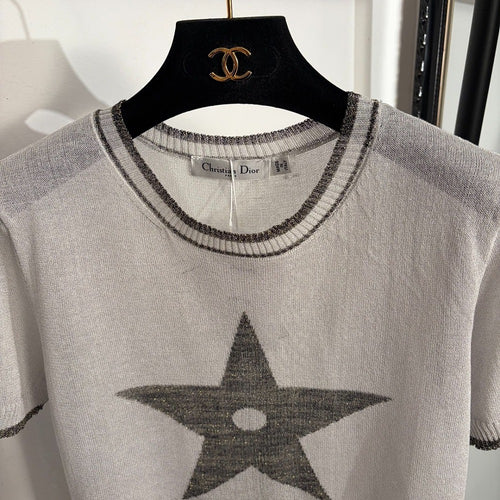 Dior Étoile Lurex Knit Top