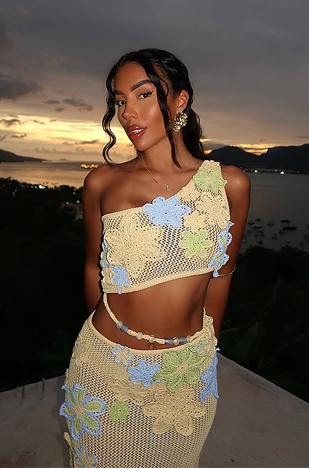'Ginara' Beach Skirt Set
