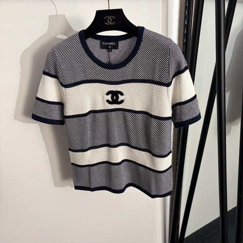 Chanel Côte Marine Knit Top