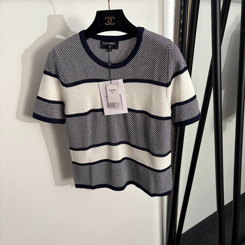 Chanel Côte Marine Knit Top