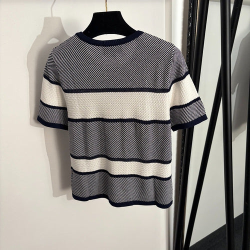 Chanel Côte Marine Knit Top
