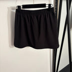 Chanel Noir Court Tennis Skort