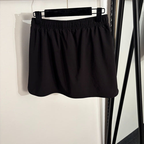 Chanel Noir Court Tennis Skort