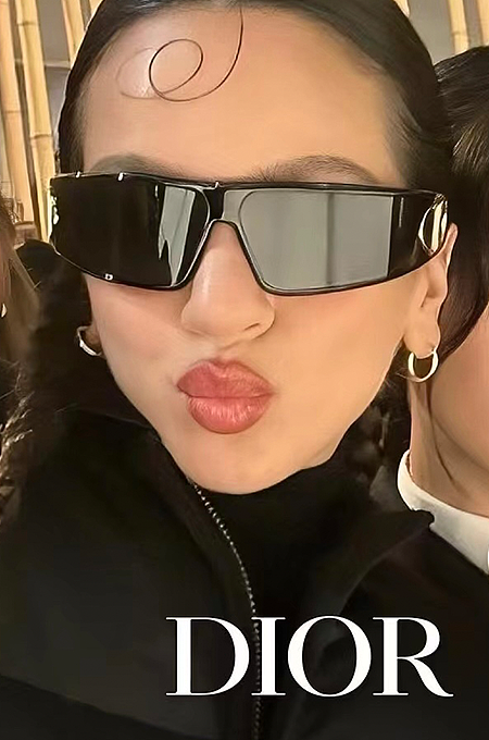 Dior Rectangular Framed Glasses