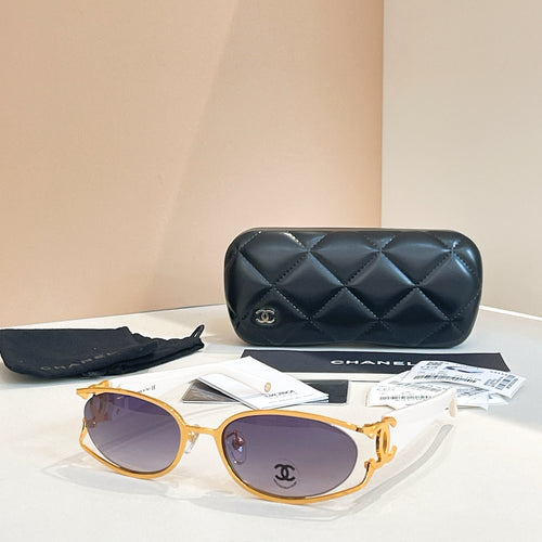 CC Metal Frame Sunglasses