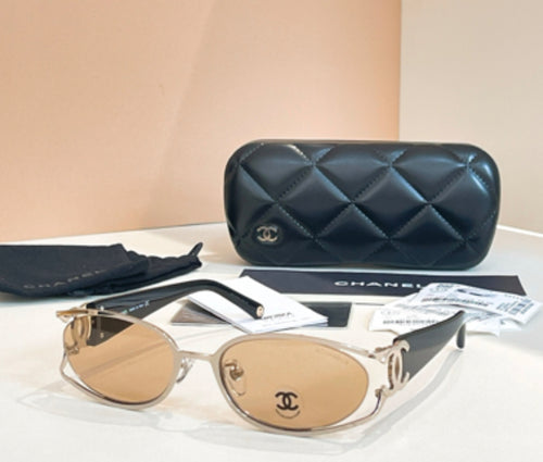 CC Metal Frame Sunglasses