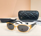CC Metal Frame Sunglasses