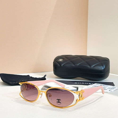 CC Metal Frame Sunglasses