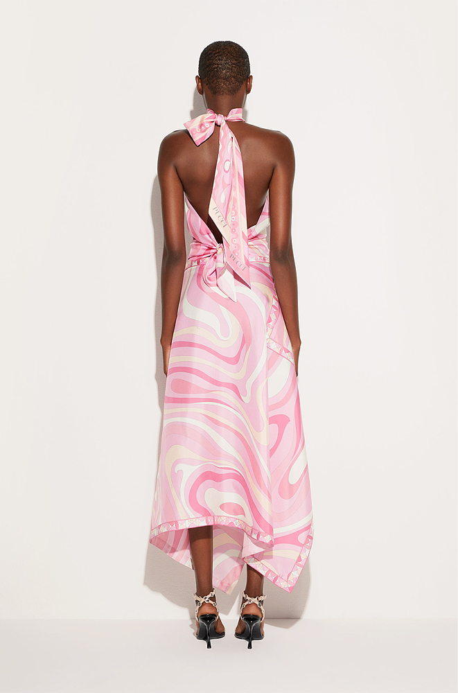 Pucci Rosa Onde Set Halter Top & Asymmetric Skirt Pucci Rosa Onde Set Halter Top & Asymmetric Skirt