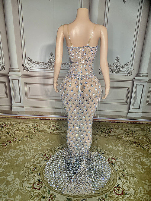 'Everly' Luxury Crystal Gown