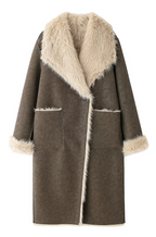 Palais de Neige — Faux Shearling Long Coat