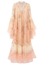 Zimmermann “Aurora Mappe Celestiali” Silk-Chiffon Gown