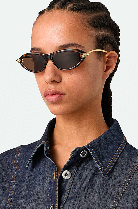 Veneta Cateye Frame Sunglasse