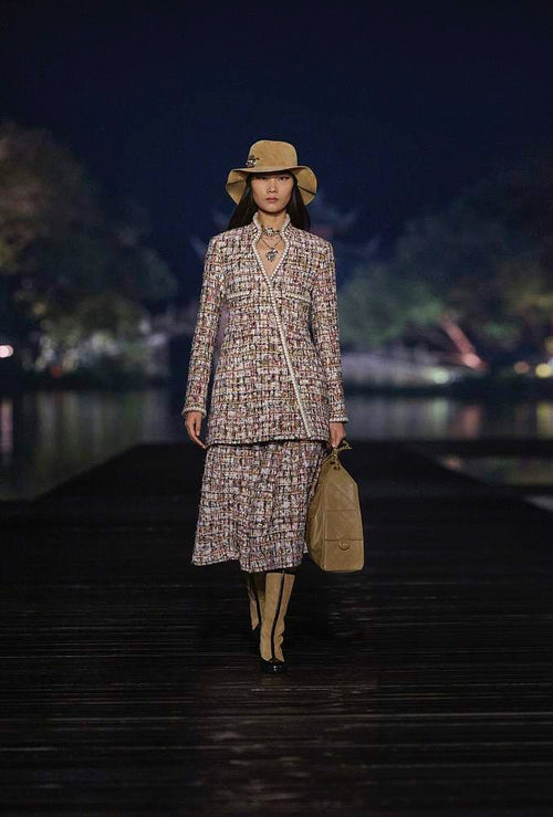 Chanel 22 Hobo Drawstring Tote Bag – Beige Quilted Calfskin with Gold-Tone Hardware