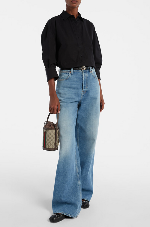 Ophidia GG Supreme Mini Bucket Bag