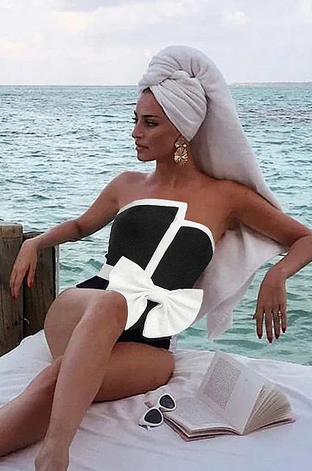 'Sadori' Swimsuit Skirt Set