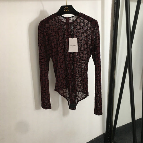 Givenchy Monogram Bodysuit