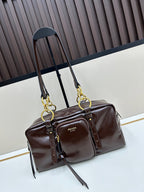 Prada Functional Calfskin Leather Shoulder Bag