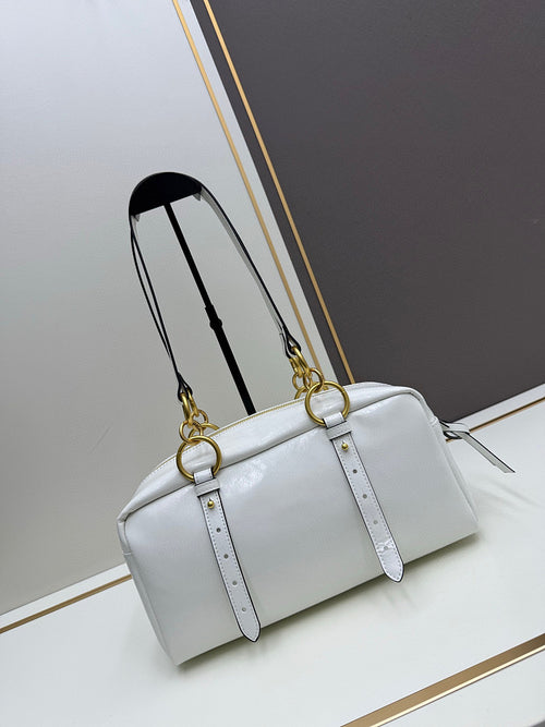 Prada Functional Calfskin Leather Shoulder Bag
