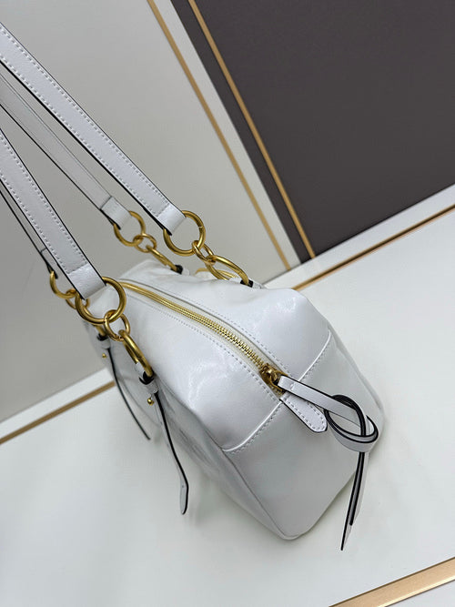 Prada Functional Calfskin Leather Shoulder Bag