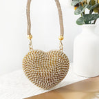 'Imara' Crystal Heart Bag
