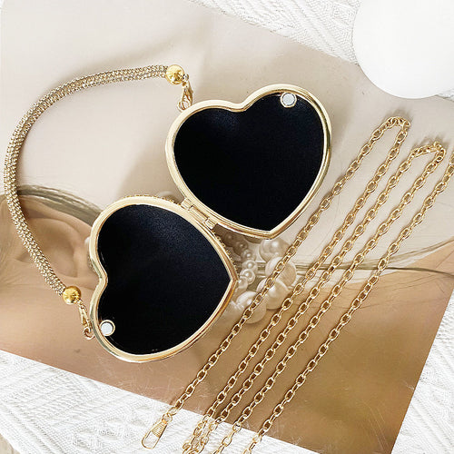 'Imara' Crystal Heart Bag