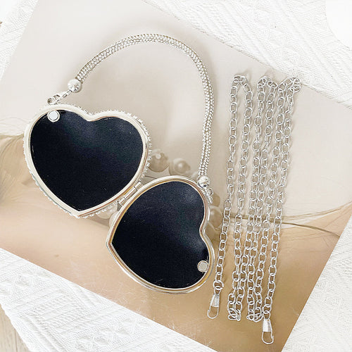'Imara' Crystal Heart Bag