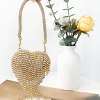 'Yuna' Crystal Heart Bag