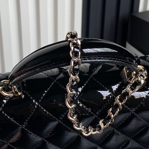 Chanel Patent Classic Handbag