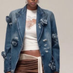 ‘Wealth Wise’ Denim Blazer