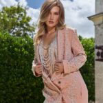 The Kensington Chandelier-Crystal Drape Top