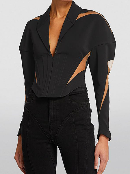 ‘Mod Eternity’ Blazer Top