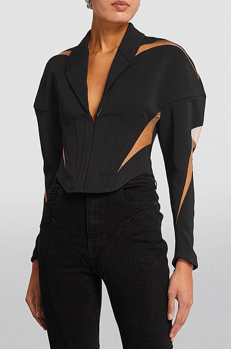 0B53E78C-19E0-48DA-919F-F5B8376017C0.png ‘Mod Eternity’ Blazer Top - Image 1