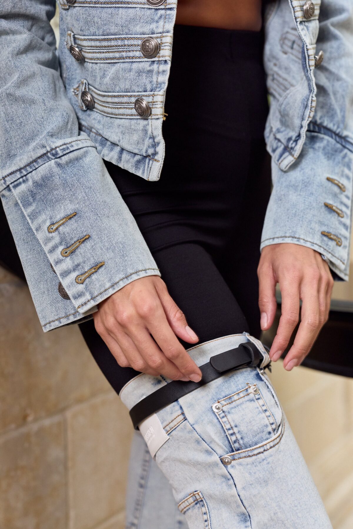 Maison Marquise Military Denim - Image 12