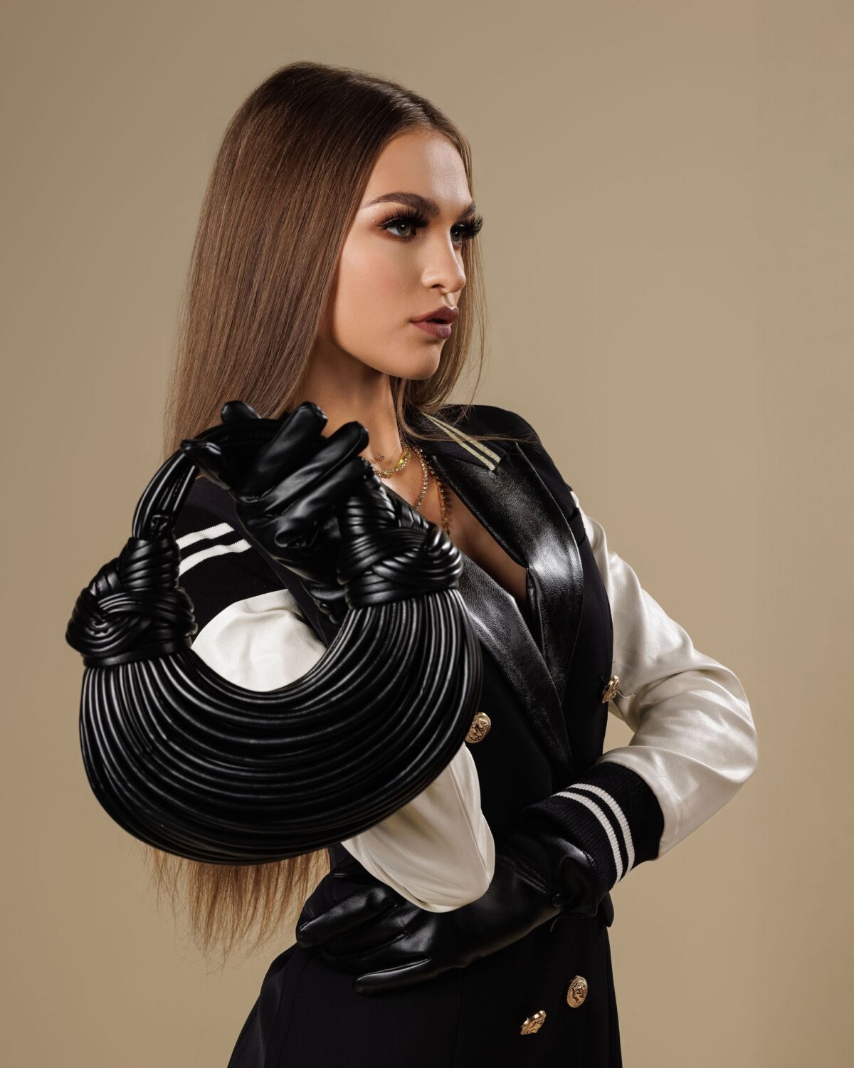 ‘Bizee Bee’ Varsity Blazer - Image 4