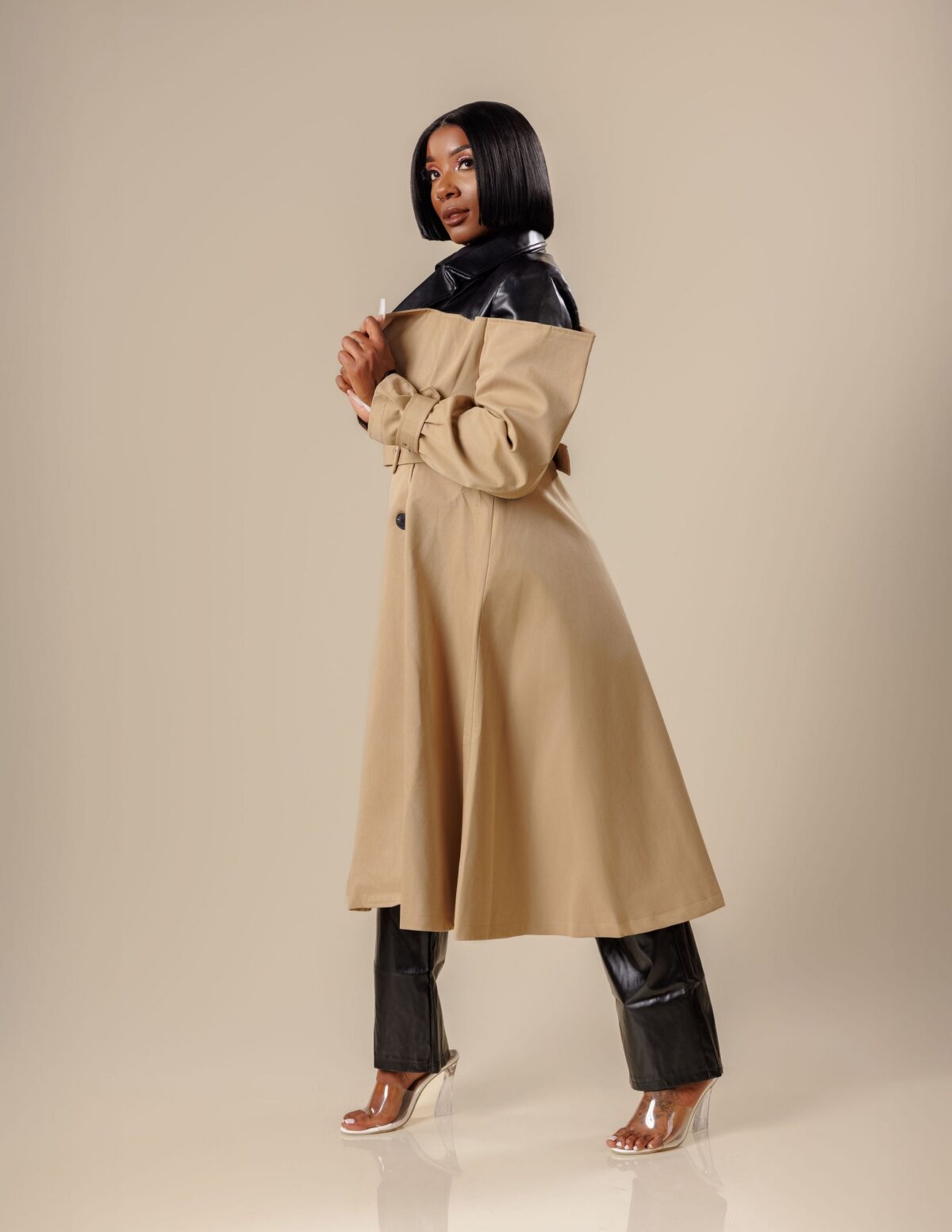 ‘Richelle’ Trench Jacket - Image 2