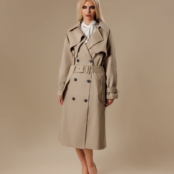 ‘Futurism’ Trench Coat