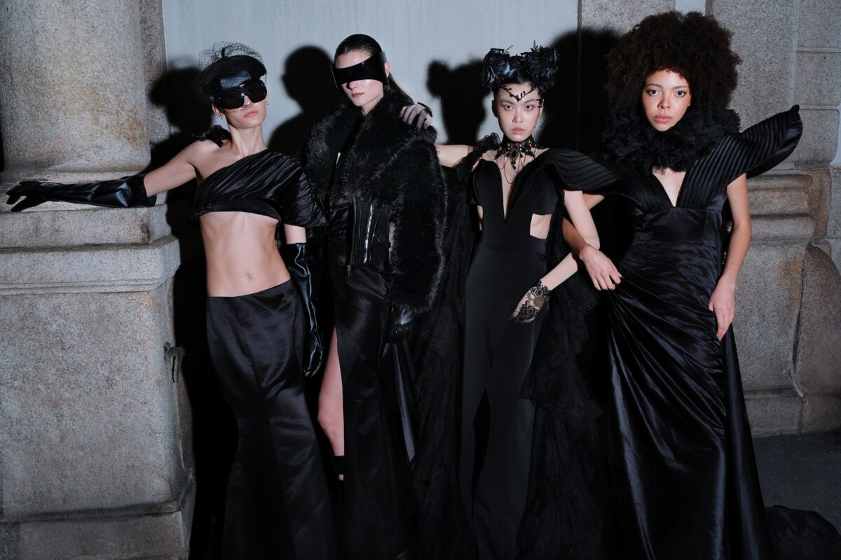 The Nocturne Sculptée Satin Ensemble - Image 5