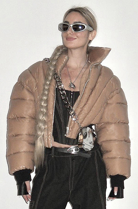 2330620F-FF05-4856-A8B3-D12444AB819A.png ‘Montrose’ Puffer Coat in Nude - Image 1