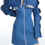 ‘Ladislau’ Denim Cropped Jacket