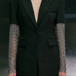 ‘Torquin’ Rhinestoned Blazer