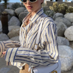 Gucci GG Stripe Button-Down Shirt