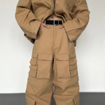‘Poppy’ Luxe Cargo Pants Set