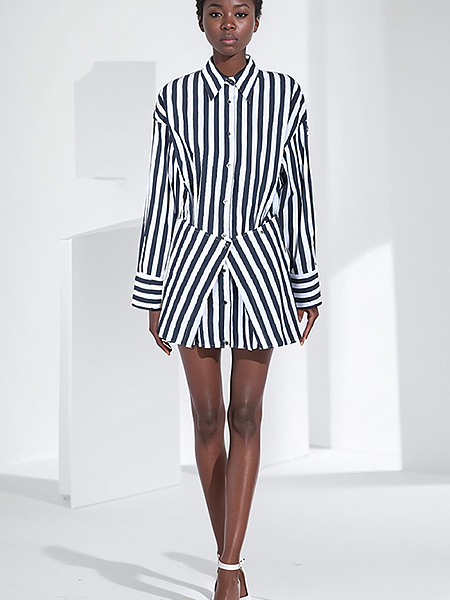 ‘Millions in Milan’ Shirt Dress