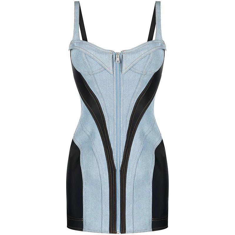 65015D79-560D-432E-8E76-DFA709591259.jpg ‘Oasis’ Denim Dress - Image 1