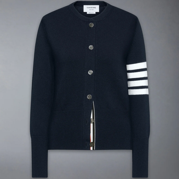 Thom Browne Signature Stripe Merino Cardigan