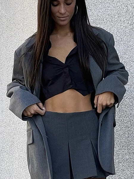 ‘Mosaic’ Pleated Skirt