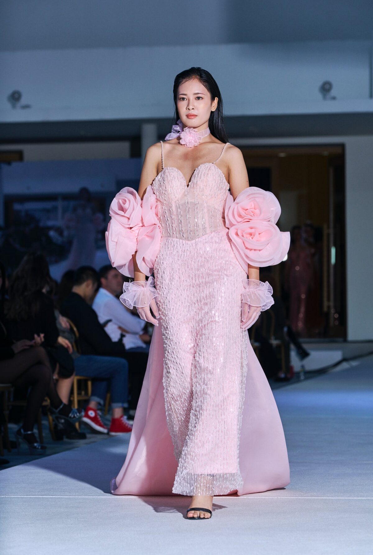 “Rosalinde d’Amour” Luxe Edition Crystal-Corseted Gown - Image 4