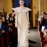 Puissance Sculptée -Aureliane Wing Column Gown
