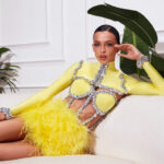 Citrine Mirage Skirt Set